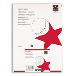 5 Star Labels Copier 105x58mm 10 per Sheet [100